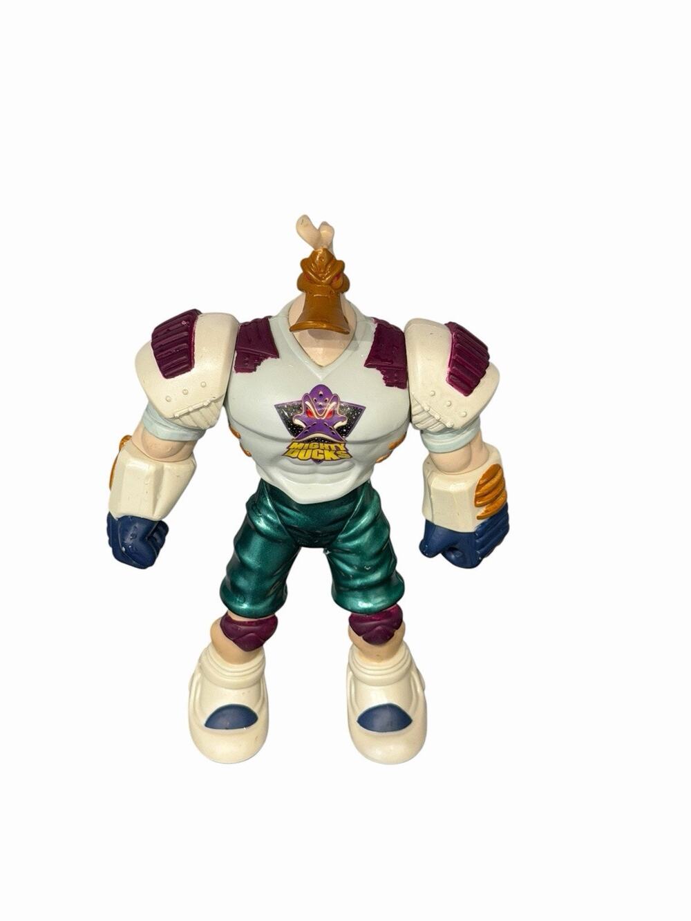 Vintage 1997 Mattel Disney Mighty Ducks Series 2 Net Attack Wildwing Figure
